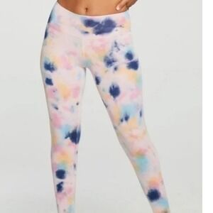 Chaser Flex All Day Lounge Leggings Confetti Tie Dye XS